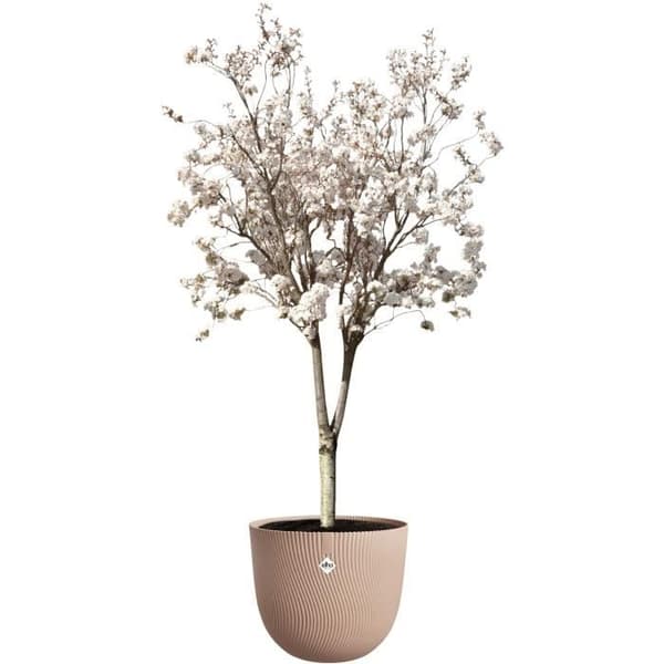 Blomkruka - ELHO - Sereh Rund 47 - Brun - Ø 47 x H 40 cm - 100% återvunnet
