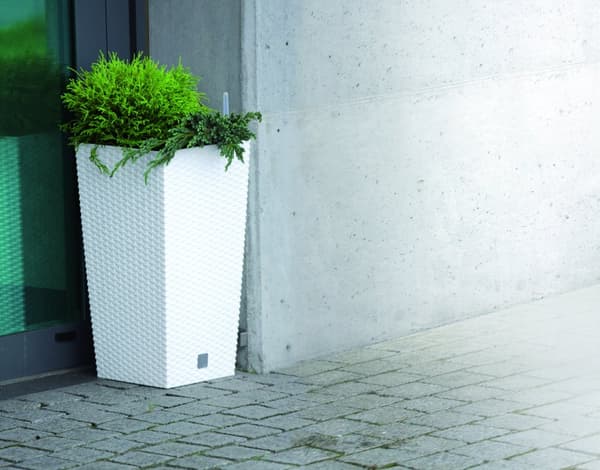 RATO hög blomkruka DRTS225 med insats | Vit
