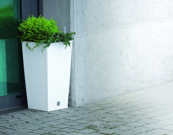 RATO hög blomkruka DRTS225 med insats | Vit