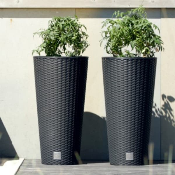 RATO hög blomkruka DRTUS200 med insats | Vit