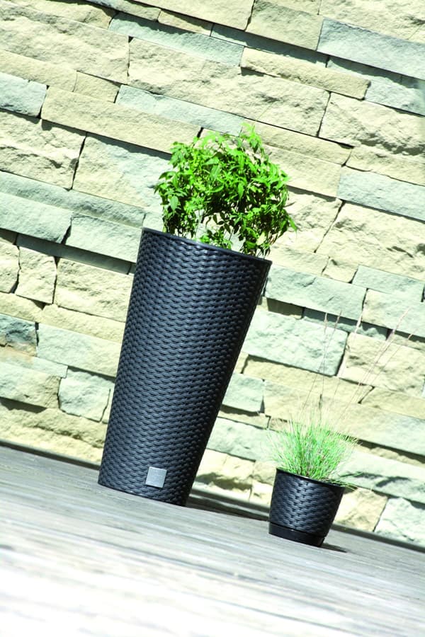 RATO hög blomkruka DRTUS200 med insats | Vit