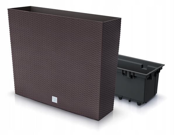 Avlång, hög blomkruka RATO Case DRC600T | Umbra