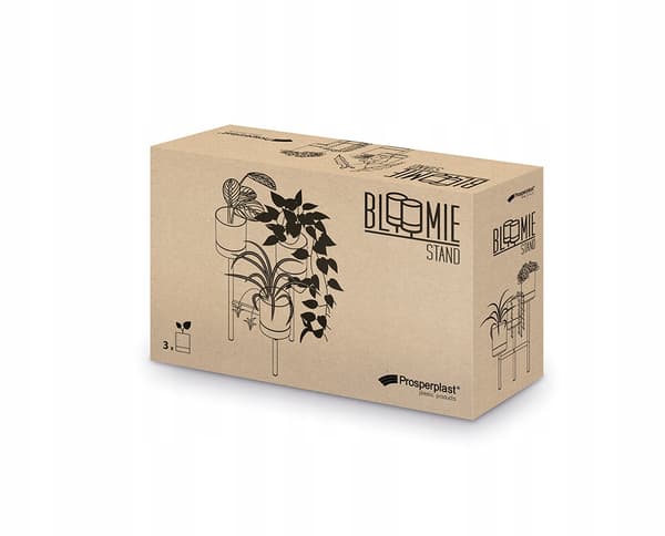 Blomsterstativ BLOOMIE STAND IKD3L | Hvid