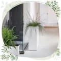 Miniatyrbild 7 av 8: Urbi Case T DUC600T hög blomkruka med insats | Vit
