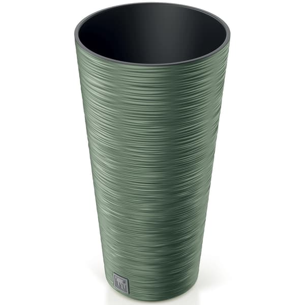 Furu Slim DFRH300 Rund Urtepotte, 30x58cm, Farve Jordgrøn