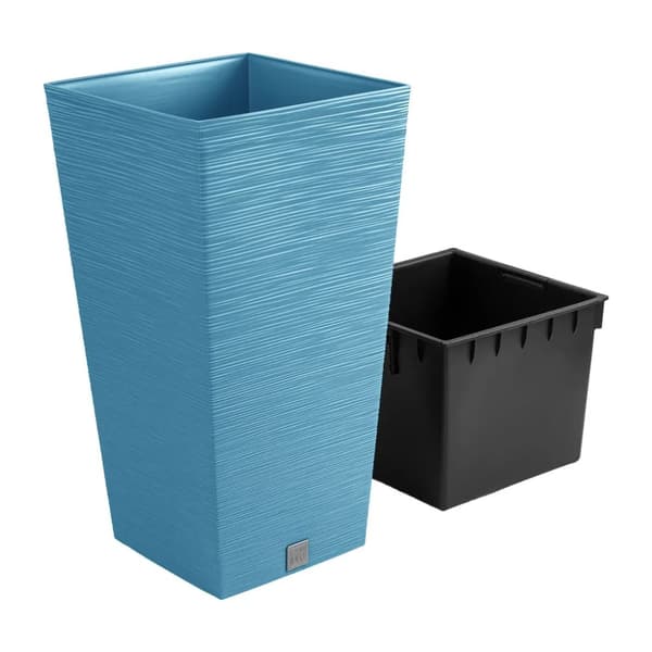 Furu Square DFSH300 urtepotte, 29,5x29,5x55cm, Skandinavisk Blå