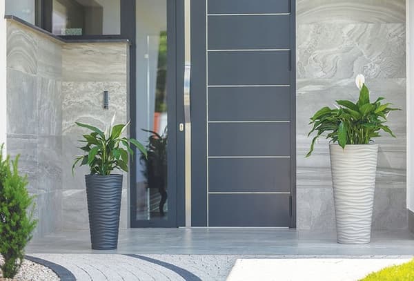 Sahara Dunes Slim 30 rund blomkruka | Svart