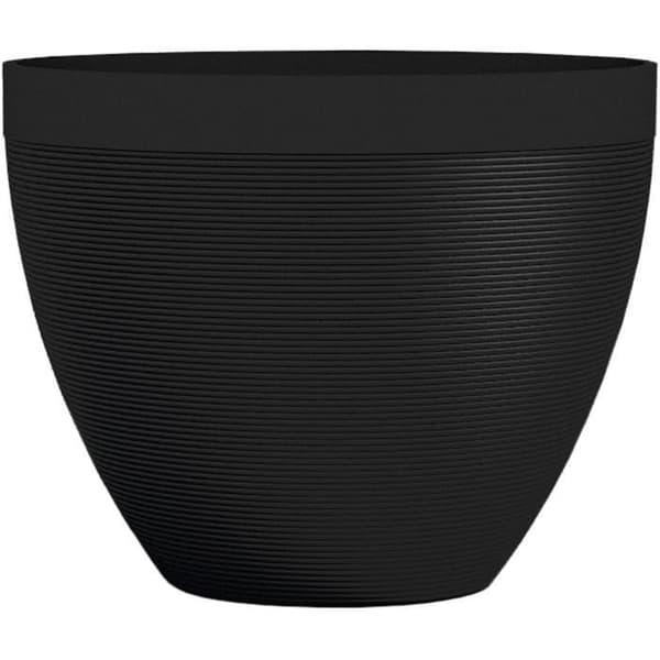 Blomkruka - GARDEN ID - Green Care Impact Black-Anth - 30 x 26 cm - 10 års garanti - 100 % återvunnet - UV/gelbeständig