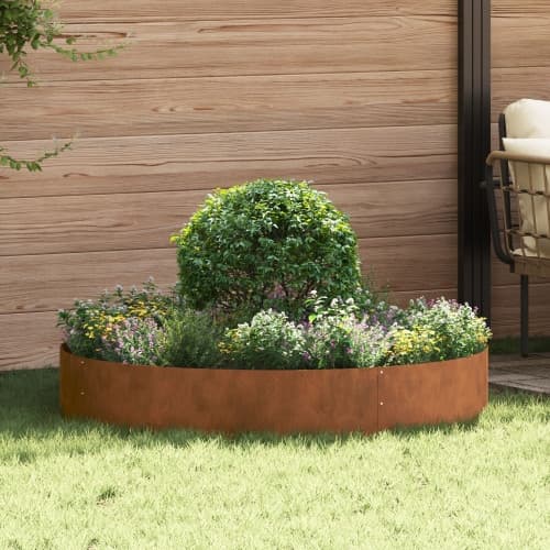 Corten Stål Kruka Corten Stål Stor Hållbar Corten Stål Blomkruka