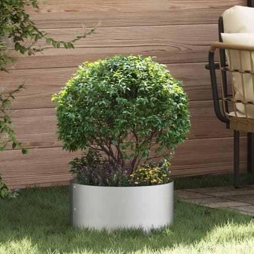 Set med rostfria stålkrukor Rostfritt stål 40 cm i diameter Robusta