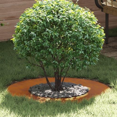 Corten Stål Planter Corten stål Mellan Dekorativa Insatser