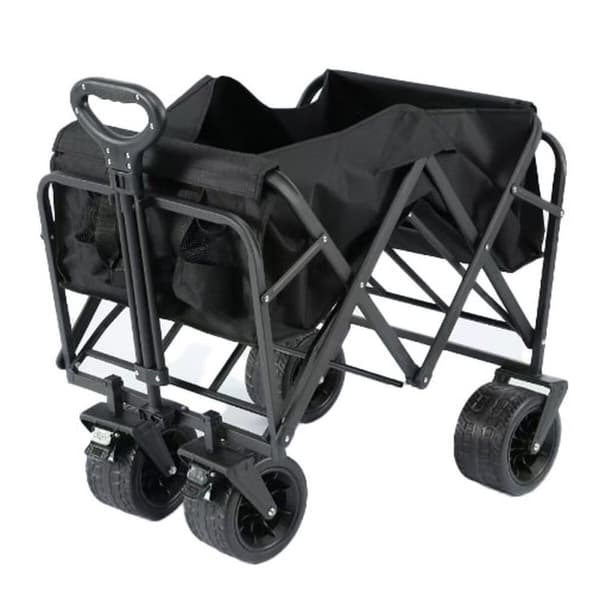 Havevogn Home ESPRIT Polyester Metal 83,5 x 58 x 56 cm