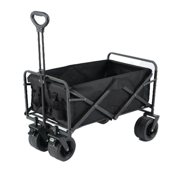Havevogn Home ESPRIT Polyester Metal 83,5 x 58 x 56 cm