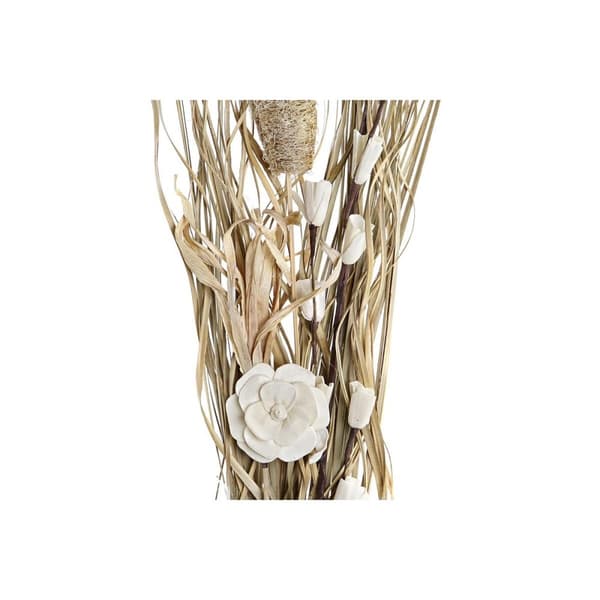 Bunt DKD Home Decor Naturell Gyllene Vit Gul Torkad blomma (30 x 30 x 100 cm) (2 antal)