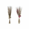 Miniatyrbillede 1 af 3: Bundt (bunch) DKD Home Decor 8424001847471 Cvetlice Natur Rød Brun Tørret blomst (40 x 40 x 150 cm) (2 enheder)