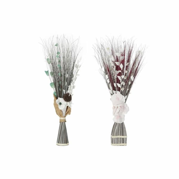 Kimppu DKD Home Decor Gėlės Kookoskuitu (2 pcs) (35 x 20 x 100 cm)