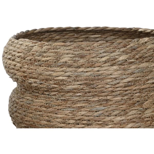 Kruka Home ESPRIT Brun Fibrer Urban 42 x 42 x 39 cm (3 Delar)
