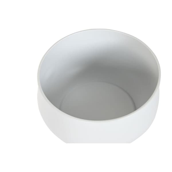 Kruka Home ESPRIT Vit Metall Urban 34 x 34 x 70 cm (2 Delar)