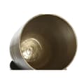 Miniatyrbild 2 av 3: Kruka Home ESPRIT Gyllene Silvrig Aluminium Modern 35 x 35 x 63 cm (2 Delar)