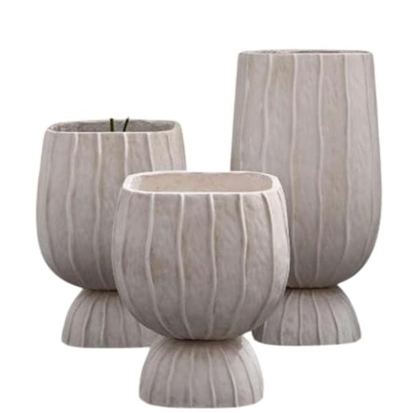 Kruka Home ESPRIT Lera Fibrer Modern 32 x 32 x 60 cm