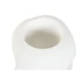 Miniatyrbillede 3 af 4: Urtepotte Home ESPRIT Hvid Magnesium Moderne Ansigt 49 x 49 x 50 cm
