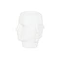 Miniatyrbillede 1 af 4: Urtepotte Home ESPRIT Hvid Magnesium Moderne Ansigt 49 x 49 x 50 cm
