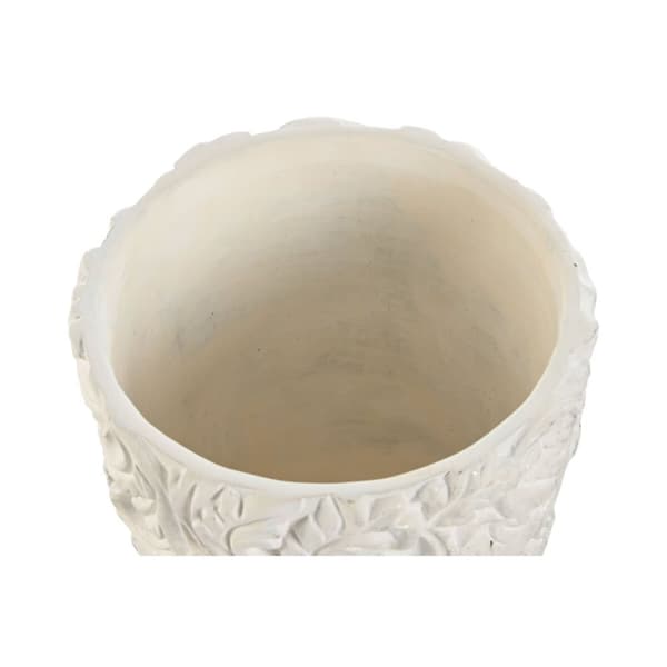 Urtepotte Home ESPRIT Cement 24 x 24 x 28 cm (2 Dele)