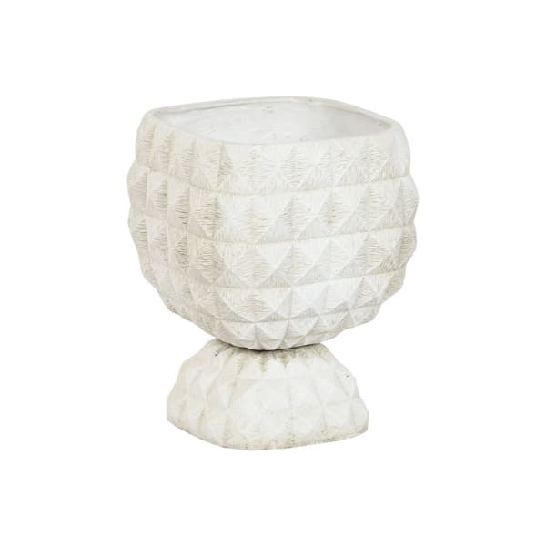 Urtepotte Home ESPRIT Ler Fiber Moderne 32 x 32 x 40 cm