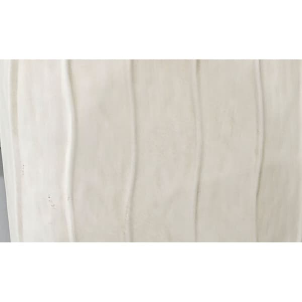 Urtepotte Home ESPRIT Ler Fiber Moderne 35 x 35 x 45 cm