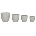 Pikkukuva 4 / 4: Kasvit Home ESPRIT Harmaa Magnesium 44 x 44 x 43 cm (4 osaa)