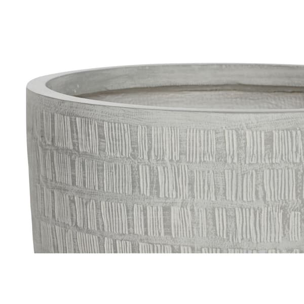 Kasvit Home ESPRIT Harmaa Magnesium 44 x 44 x 43 cm (4 osaa)