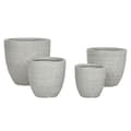 Pikkukuva 1 / 4: Kasvit Home ESPRIT Harmaa Magnesium 44 x 44 x 43 cm (4 osaa)