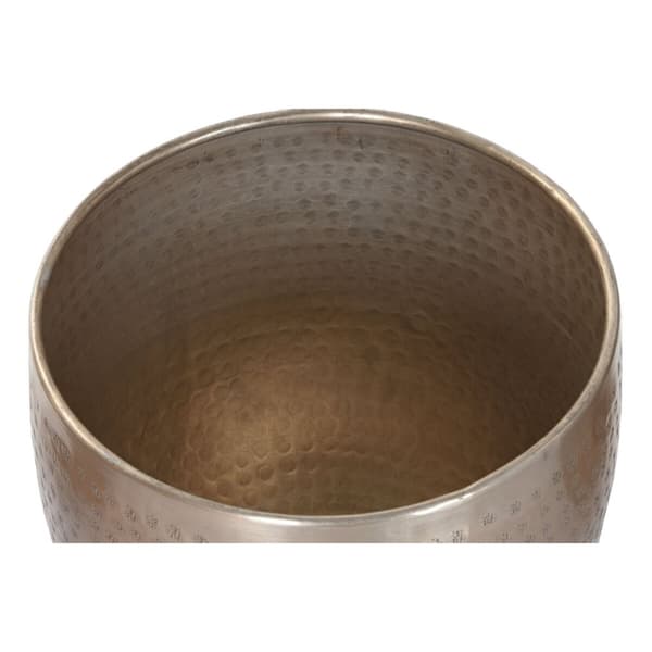 Kruka Home ESPRIT Gyllene Aluminium 35 x 35 x 29,5 cm (5 antal)