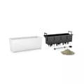 Miniatyrbild 2 av 2: Planteringsmaskin - Lechuza UK - Balconera Color 50 - Skiffer - Rektangulär - Med vattenreserv