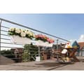 Miniatyrbild 3 av 4: LECHUZA Planteringsmaskin Balconera Färg 80 ALL-IN-ONE vit 15680 421458