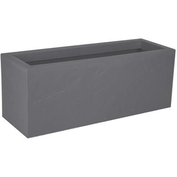 Balkong - EDA - Volcania Up - Rektangulär - 25 L - Pebble Grey - Plast