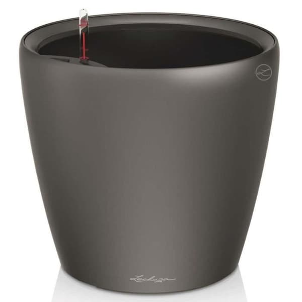 LECHUZA Planteringsmaskin Classico 28 LS ALL-IN-ONE Metalliskt kol 16043 421467