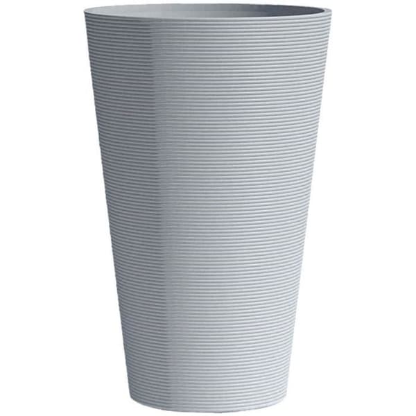 Hög blomkruka - GARDEN ID - Green Care Sense Hög Blå Sten - 55 cm - 10 års garanti - 100 % återvunnen - UV- och frostbeständig