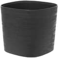 Miniatyrbillede 1 af 4: Potte med vandreserve - GARDEN ID Respect - Sort-Ant 25 x 25 cm - 100% husholdningsaffald - 100% genanvendelig - Struktureret overflade.