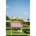 Miniatyrbillede 2 af 3: Jardiniere+krog - GARDEN ID Star - Taupe 50 x 21 cm - Nem at fastgøre - Vandreserve - genanvendt og 100% genanvendelig