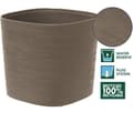 Miniatyrbillede 2 af 3: Potte med vandreserve - GARDEN ID Respect - Taupe 40 x 40 cm - 100% husholdningsaffald - 100% genanvendelig - Struktureret overflade.
