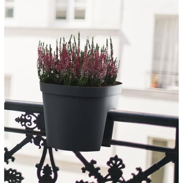 Kaideruukku - GARDEN ID Smile - Anth. 30 cm - Sopii kaikkiin kaiteisiin - Vesivarasto - kierrätetty ja 100 % kierrätettävä