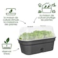 Pikkukuva 2 / 5: ELHO Green Basics -kasvatusalusta Allin1 L - musta - P 39 x L 23 x K 15 cm - kasvatus ja sadonkorjuu - 100 % kierrätetty