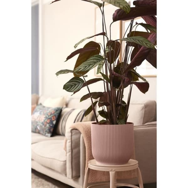 ELHO Vibes Fold Runde Urtepottehjul 35 - Pink - Ø 35 x H 32 cm - Indendørs - 100% genbrugt