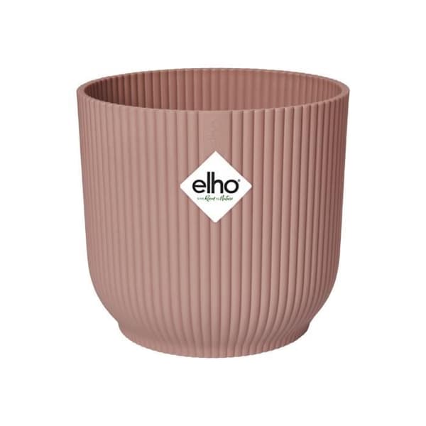 ELHO Vibes Fold Runde Urtepottehjul 35 - Pink - Ø 35 x H 32 cm - Indendørs - 100% genbrugt