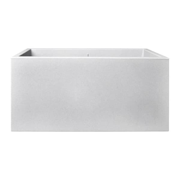 Elho Vivo Next Long 80 blomsterkasse - Grå - L 78 x B 39 x H 38 cm - indendørs/udendørs - 100% genbrugt