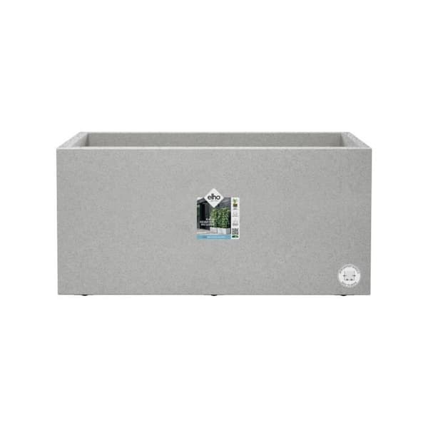 Elho Vivo Next Long 80 blomsterkasse - Grå - L 78 x B 39 x H 38 cm - indendørs/udendørs - 100% genbrugt