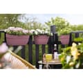 Miniatyrbillede 2 af 4: ELHO - Urtepotte - Vibia Campana Easy Hanger Small - Dusty Rose - Udendørs balkon - L 24,1 x B 20,5 x H 26,5 cm