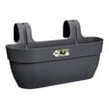 Pikkukuva 1 / 4: ELHO - Kukkaruukku - Vibia Campana Easy Hanger Large - Antrasiitti - Ulkoparveke - P 24,1 x L 46 x K 26,5 cm