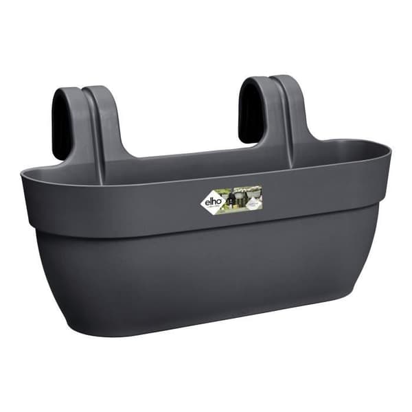 ELHO - Kukkaruukku - Vibia Campana Easy Hanger Large - Antrasiitti - Ulkoparveke - P 24,1 x L 46 x K 26,5 cm